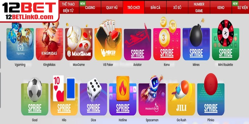 Link Vào 12BET Đặc Biệt Luôn Mới Và An Toàn Tuyệt Đối 8 Trang 12BET luôn cung cấp game hợp pháp, an toàn tuyệt đối
